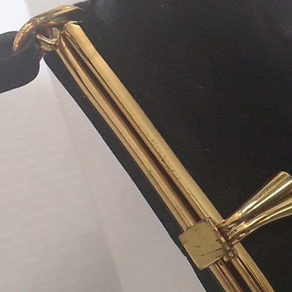 Coblentz vintage black suede handbag - Picture 9 of 10